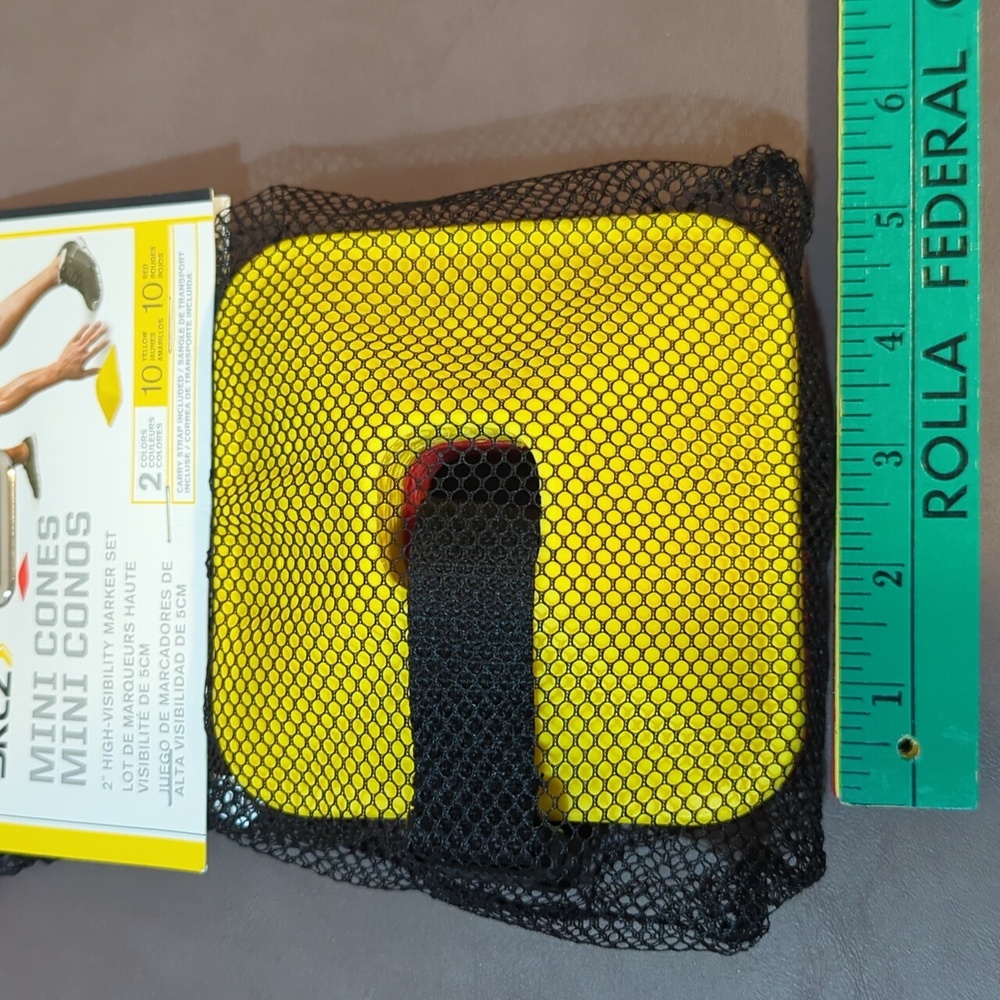 Sklz Mini Cones High Visibility Marker Set Implus Footcare New In Package Red - Picture 7 of 7
